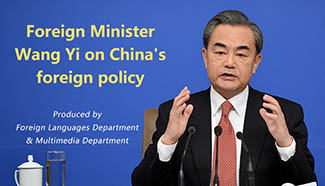Foreign Minister Wang Yi on China's foreign policy