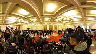 Ministers receive interviews before 3rd plenary meeting of 4th session of 12th NPC