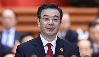Zhou Qiang delivers report on work of Supreme People's Court