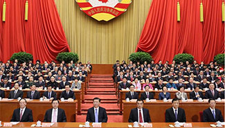 Top CPC and state leaders attend closing meeting of 4th session of 12th CPPCC National Committee