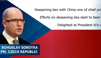 PM of Czech Republic: Looking forward to President Xi's visit