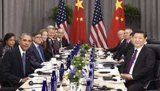 Xi, Obama meet on sidelines of the 4th Nuclear Security Summit