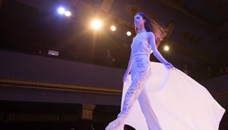 Models present creations at Budapest Fashion Week