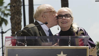 Barbara Bain receives star on Hollywood Walk of Fame