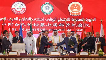 China, Arab world agree to take belt and road initiative as lodestar for bilateral ties