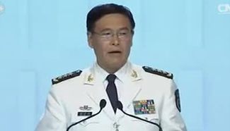 Chinese Admiral reiterates stance on South China Sea