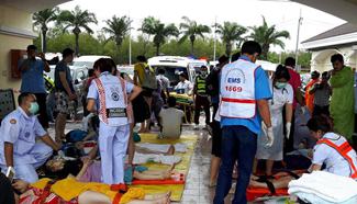 Two killed, 26 injured in south Thailand speedboat crash