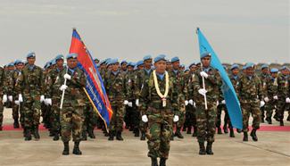 Cambodian peacekeepers return home after one-year mission in Mali, S Sudan