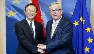 Chinese state councilor meets with European Commission president