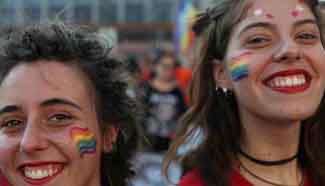 12th Athens Pride Festival demanding respect for LGBT held in Greece