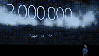 Apple CEO delivers speech during World Wide Developers Conference
