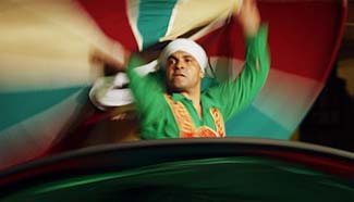 Egyptian dancers perform Tanoura during Ramadan