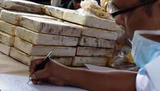 Sri Lankan Customs seizes cocaine worthy of over 12 mln USD