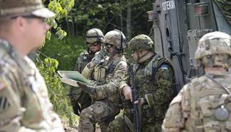 U.S. army, Estonian soldiers take part in military exercise