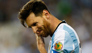 Argentina wins Venezuela 4-1 during 2016 Copa America