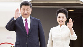 President Xi arrives in Warsaw for state visit