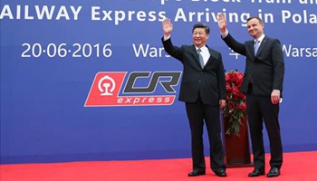 Chinese, Polish presidents highlight improved railway links
