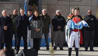 Argentina's Flag Day commemorated in city of Rosario