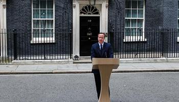 David Cameron delivers speech on upcoming referendum