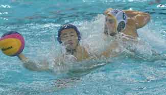 Australia beats Japan13-7 during 2016 FINA Men's Water Polo