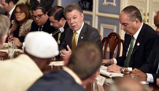 Colombian president holds meeting with spokesmen of Agrarian Summit