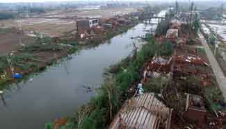 98 people killed after severe storms hit E China's Jiangsu