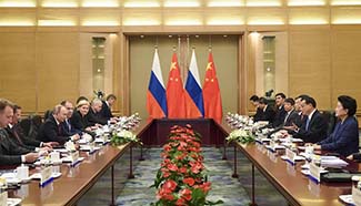 Chinese premier meets with Russian president in Beijing
