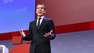 Austrian chancellor to be elected as new chief of SPO during convention