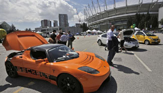 Electric vehicles and technologies show held in Vancouver