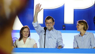 Rajoy triumphant after PP election win
