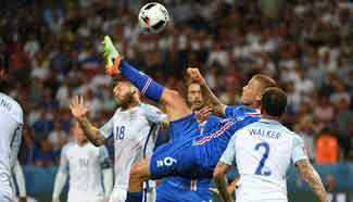 Iceland beats England 2-1 during Euro 2016