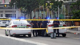 Eight injured in explosion near Kuala Lumpur
