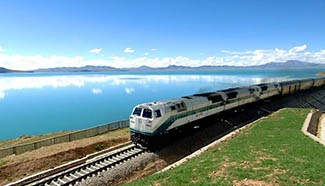 In pics: "a green railway" connecting Tibet with other parts of China