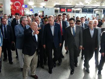 Turkish president mourns victims of Tuesday's attack at Ataturk airport