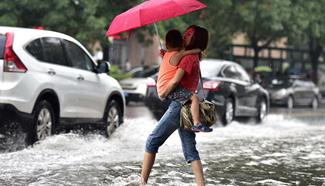 Rainstorms hit north China's Tianjin