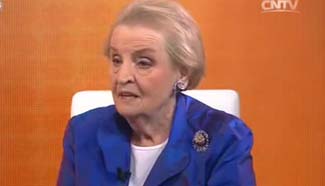 Albright: China-U.S. relations is the most important relationship in 21st century
