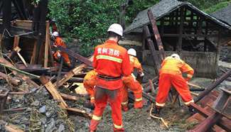 Orange alert renewed for heavy rain in S. and SW China