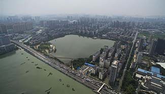 Drainage of waterlogged areas in Wuhan underway