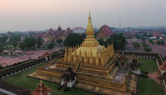 In pics: That Luang in Vientiane, Laos