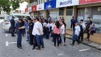 People evacuated from commercial building due to bomb threat in Brunei