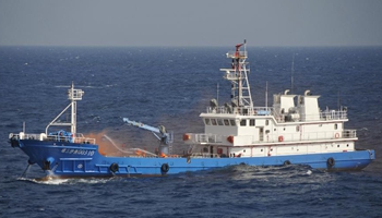 In pics: Emergency drill held near Sansha in South China Sea