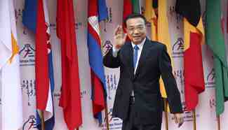 Chinese Premier Li Keqiang attends 11th ASEM Summit in Ulan Bator