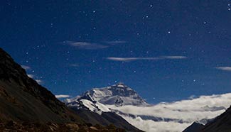 In pics: night sky of Mount Everest