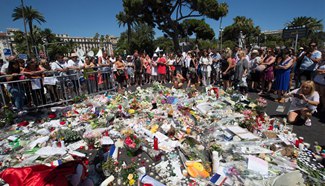People mourn victims of Nice attack in France