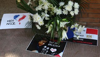 French Embassy in Giza mourns victims of Nice attack