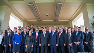 Sworn-in ceremony of new cabinet held at Australian Government House