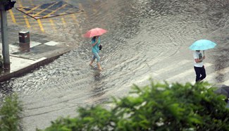 NE China's Shenyang on orange alert for rainstorm