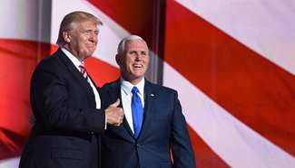 Mike Pence formally accepts Republican vice presidential nomination