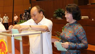 Vietnamese legislators vote to elect parliamentary chief