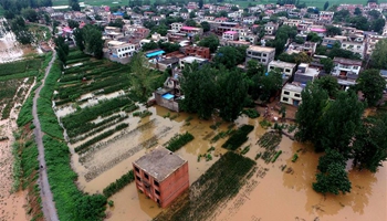 Flood affects 620,000 people in central China's Anyang City